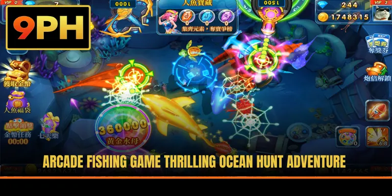 Arcade Fishing Game Thrilling Ocean Hunt Adventure