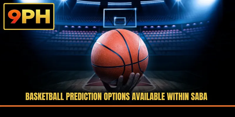 Basketball prediction options available within Saba