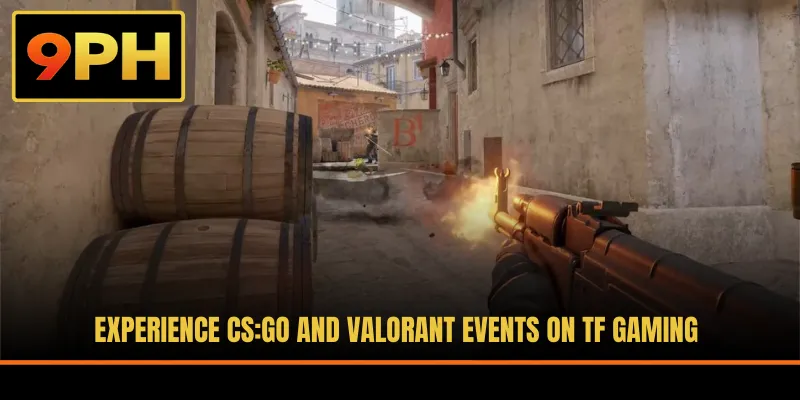 Experience CS:GO and Valorant events on TF Gaming