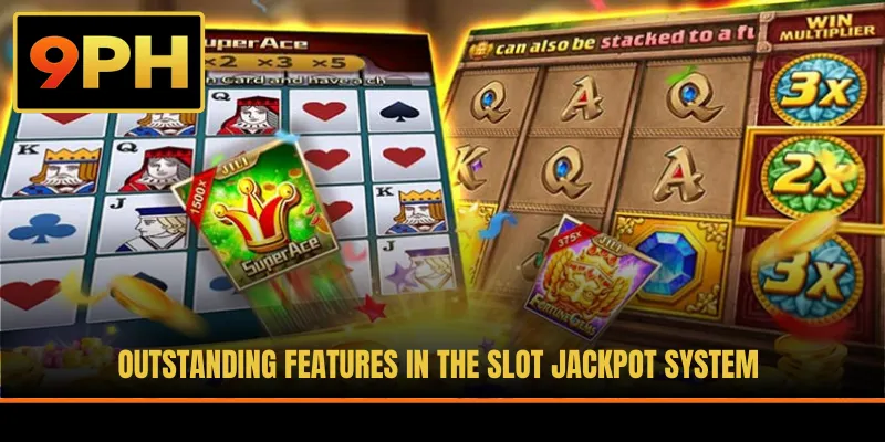 Outstanding features in the slot jackpot system