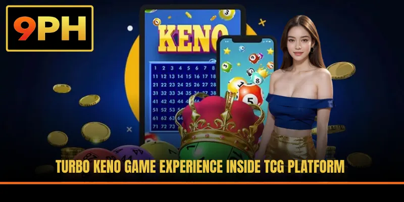 Turbo Keno game experience inside TCG platform